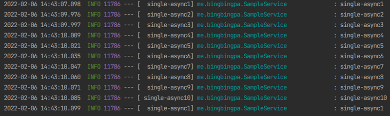 single-async